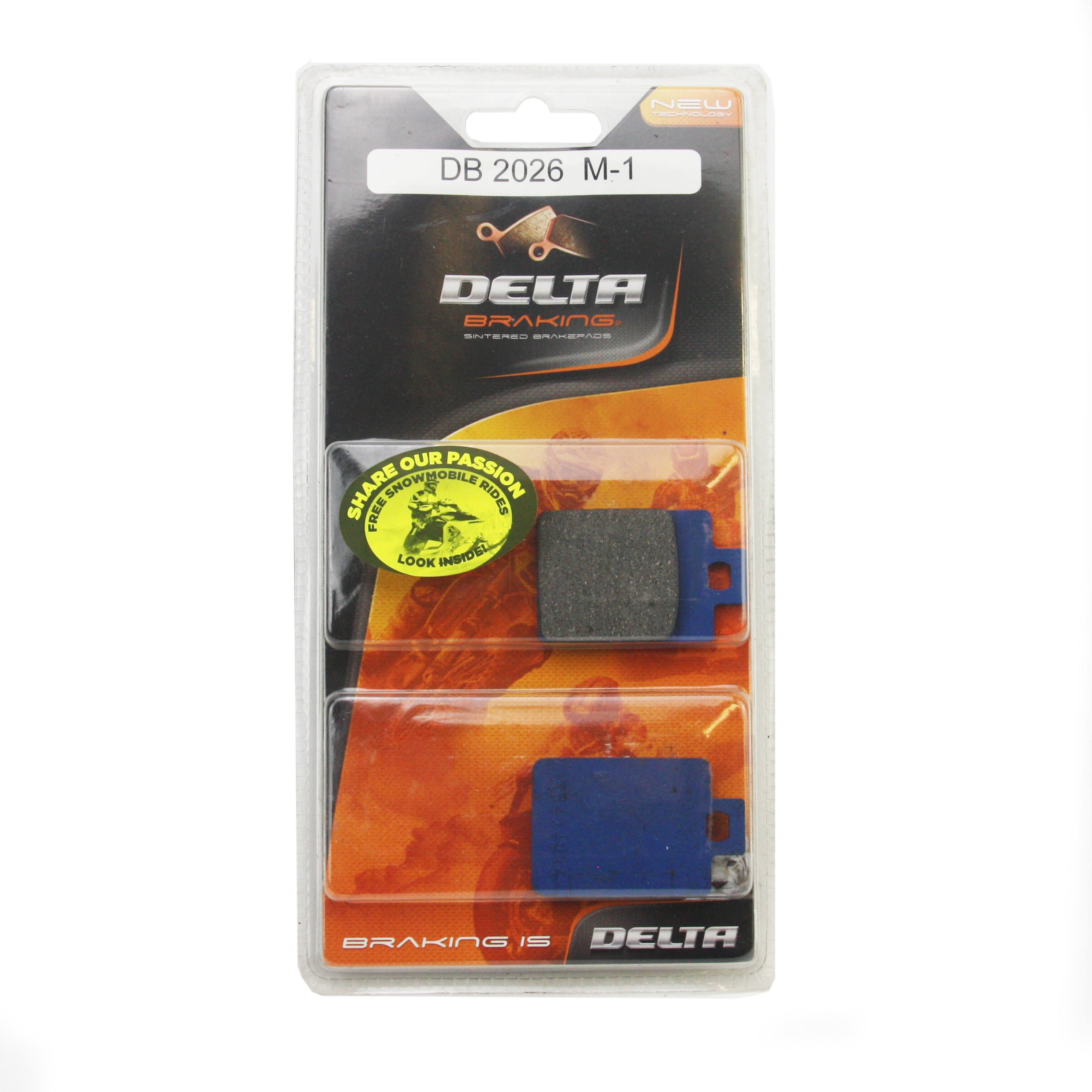 Delta Brake Pads Delta M1 Organic Pads DB2026 (FA255 VD955)