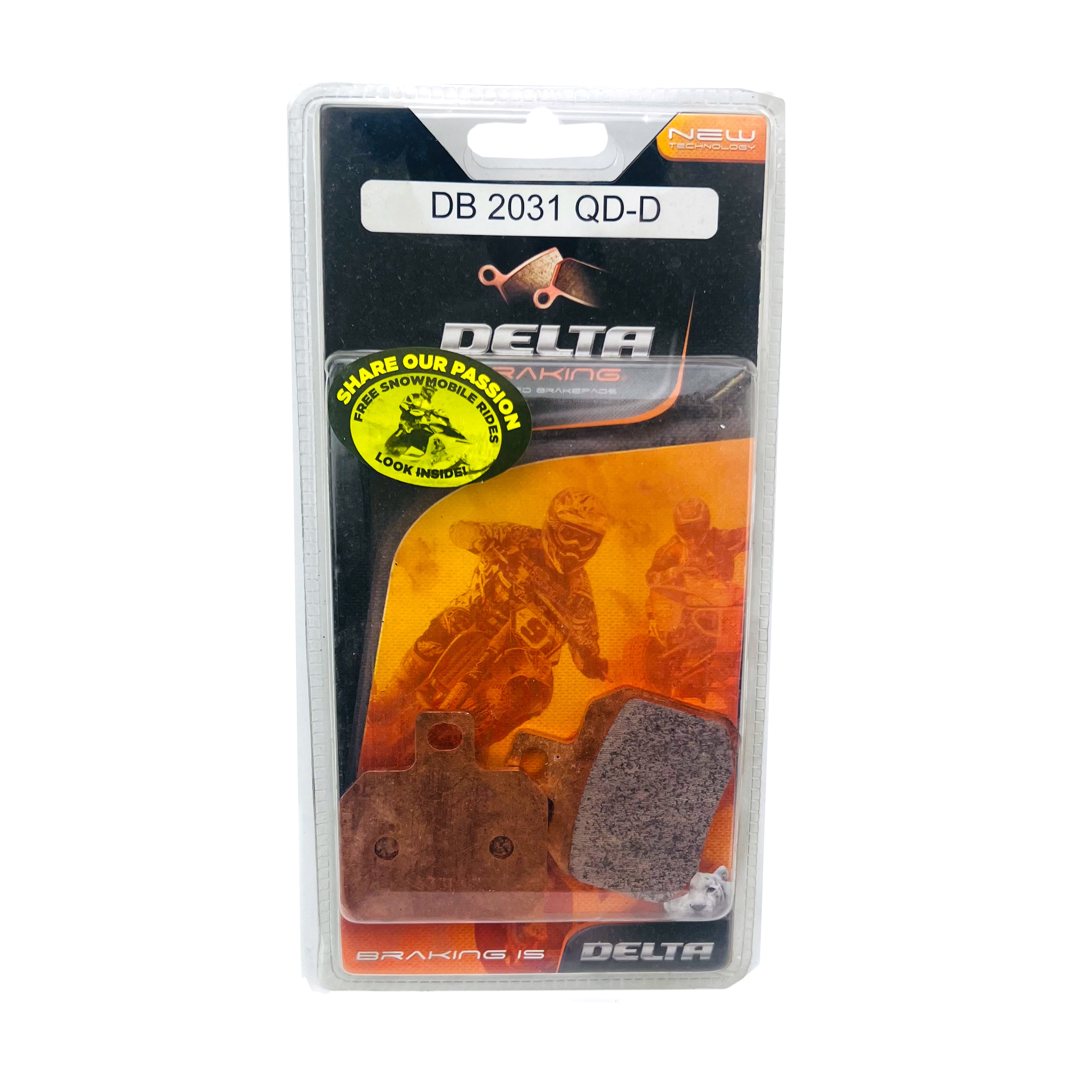 Delta Brake Pads Delta Ord(qdd) Off Road Pads DB2031 (FA266 VD964)