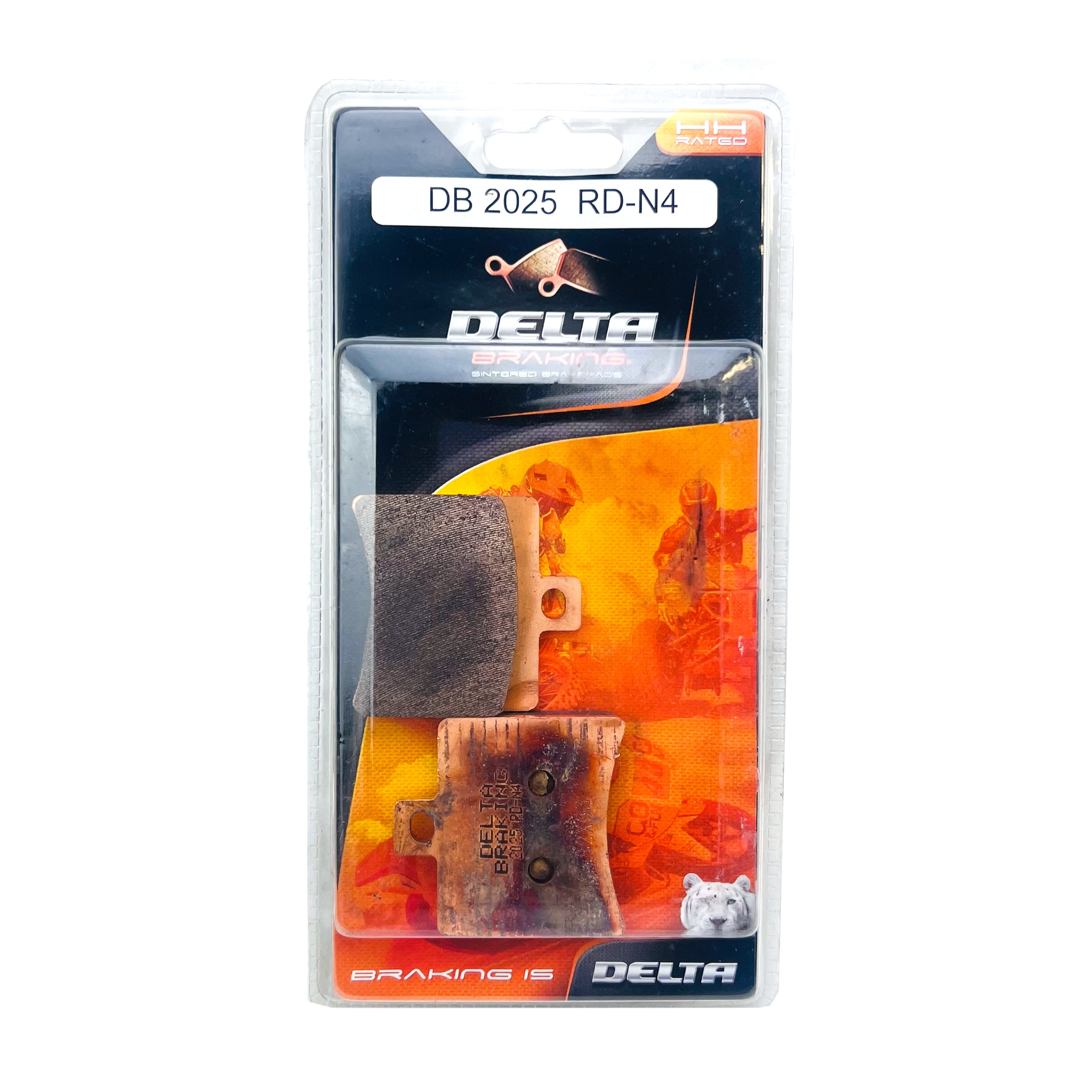 Delta Brake Pads Sintered Rd-n4, Delta Braking High Friction, Db2025.n4