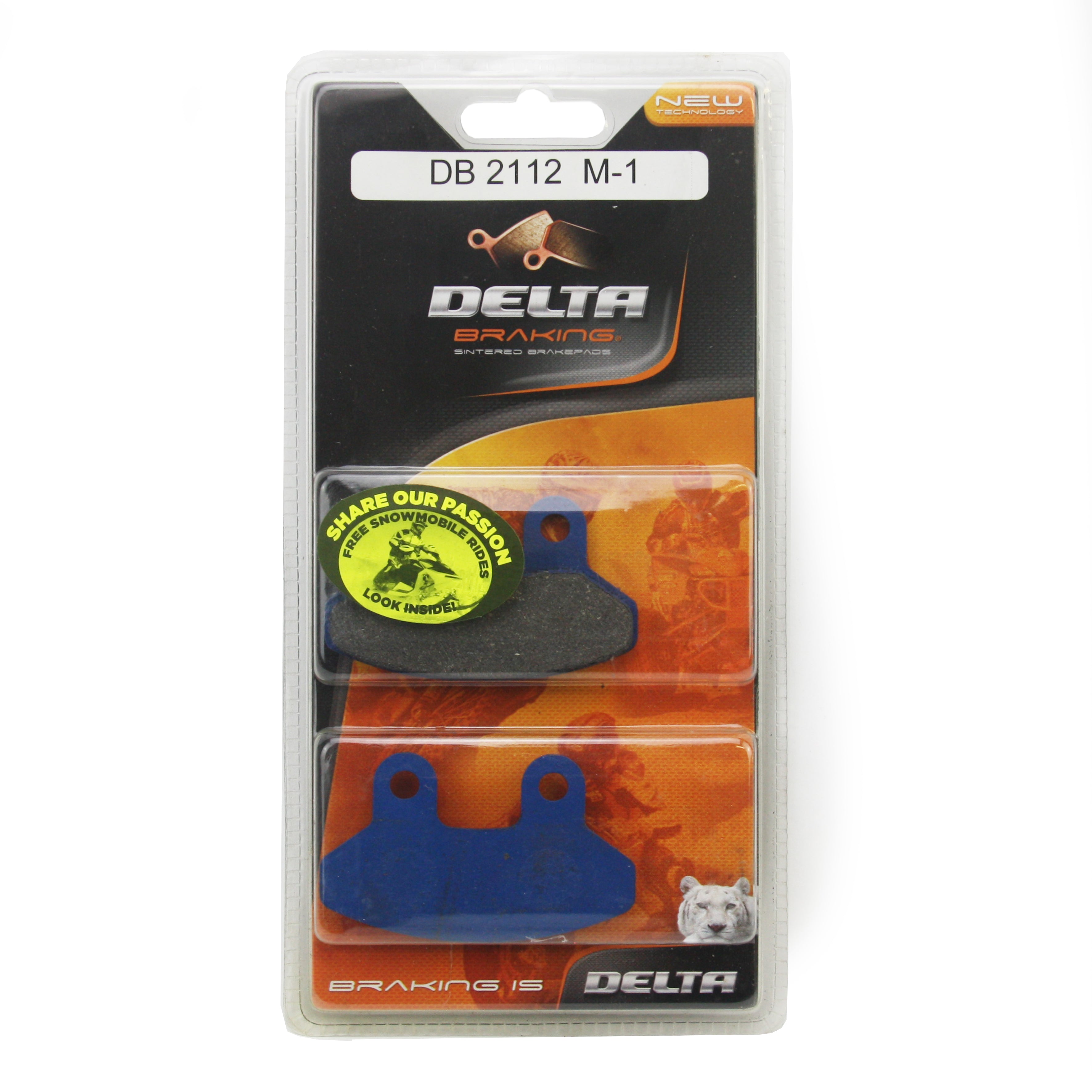 Delta Brake Pads Delta M1 Organic Pads DB2112 (FA306 VD994)