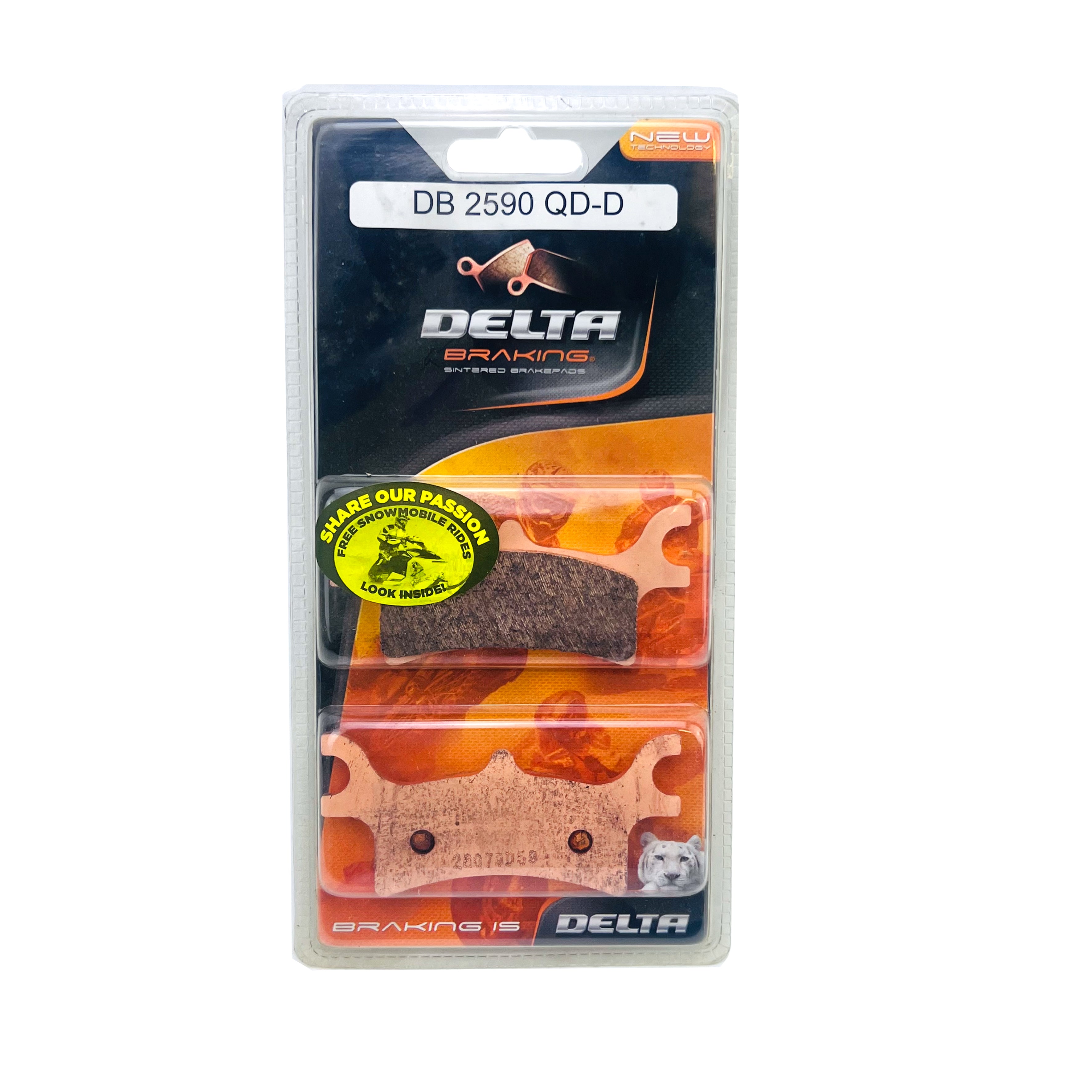 Delta Brake Pads Delta Ord(qdd) Off Road Pads DB2590 (FA314 VD992)