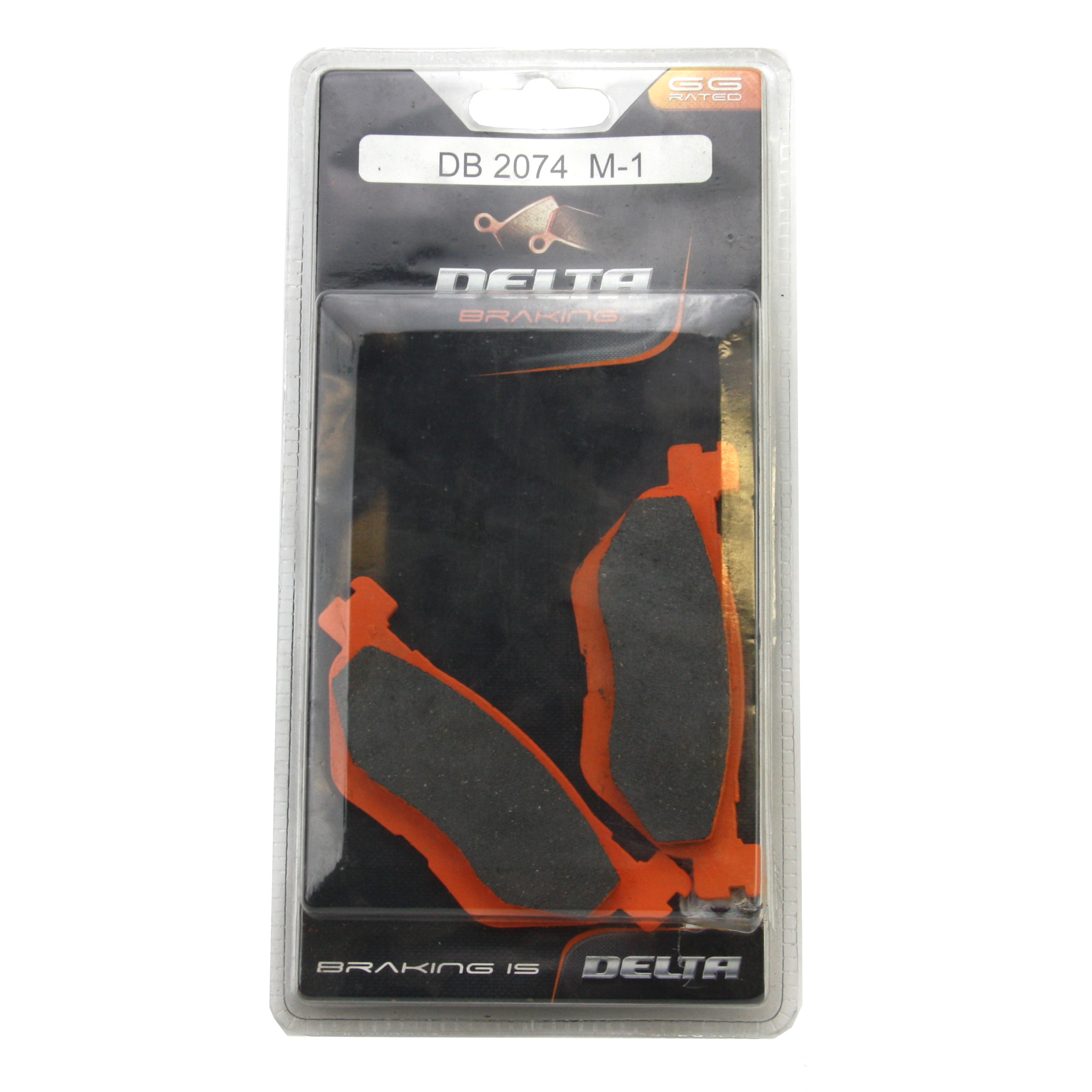 Delta Brake Pads Delta M1 Organic Pads DB2074 (FA319 VD269)