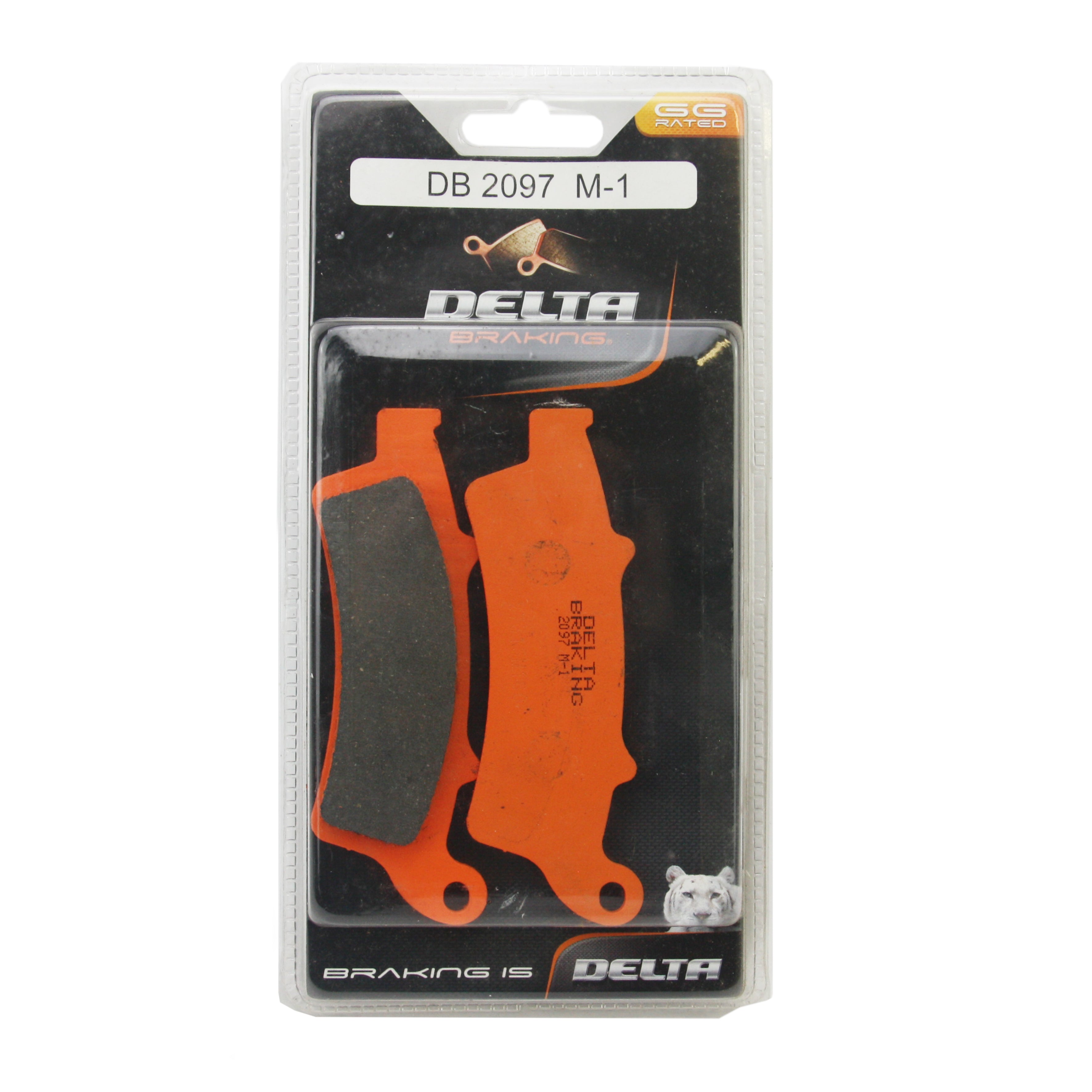 Delta Brake Pads Delta M1 Organic Pads DB2097 (FA324 VD9017)