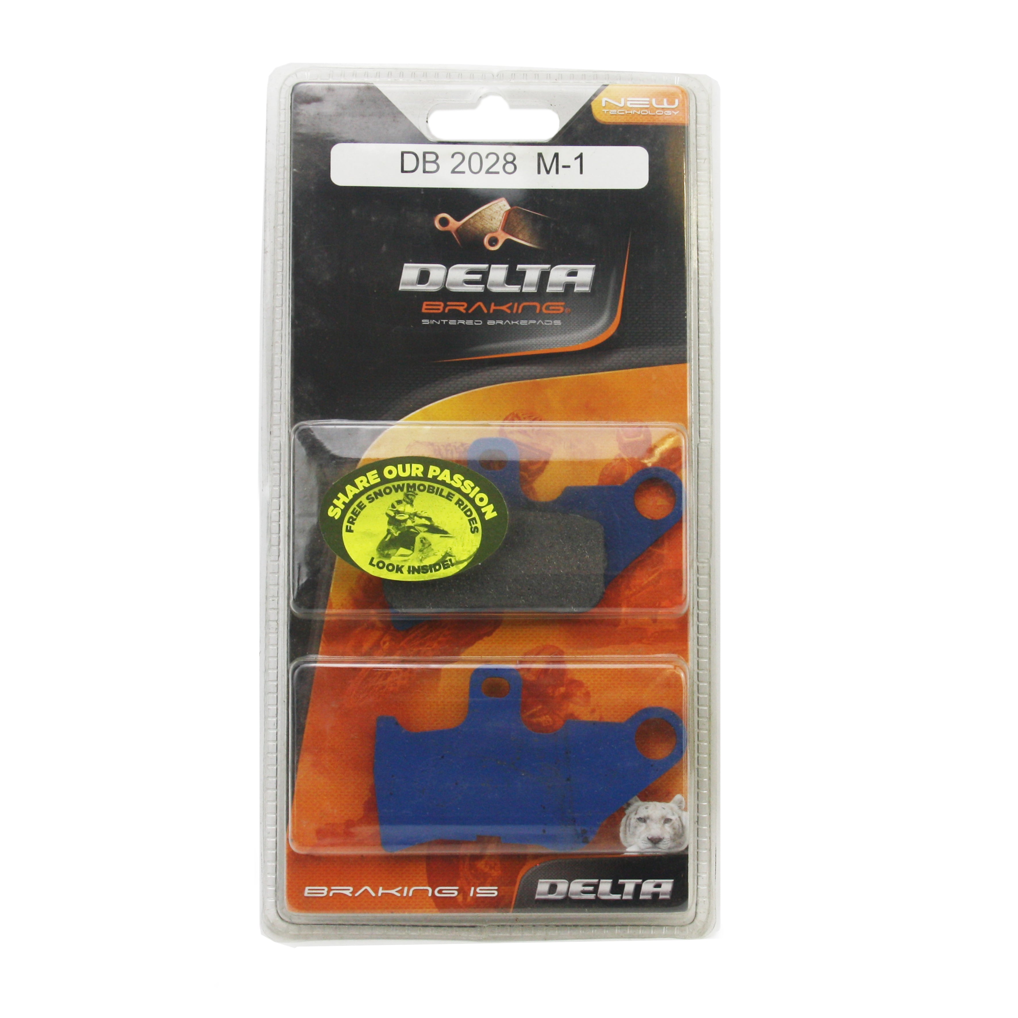 Delta Brake Pads Delta M1 Organic Pads DB2028 (FA336 VD267)