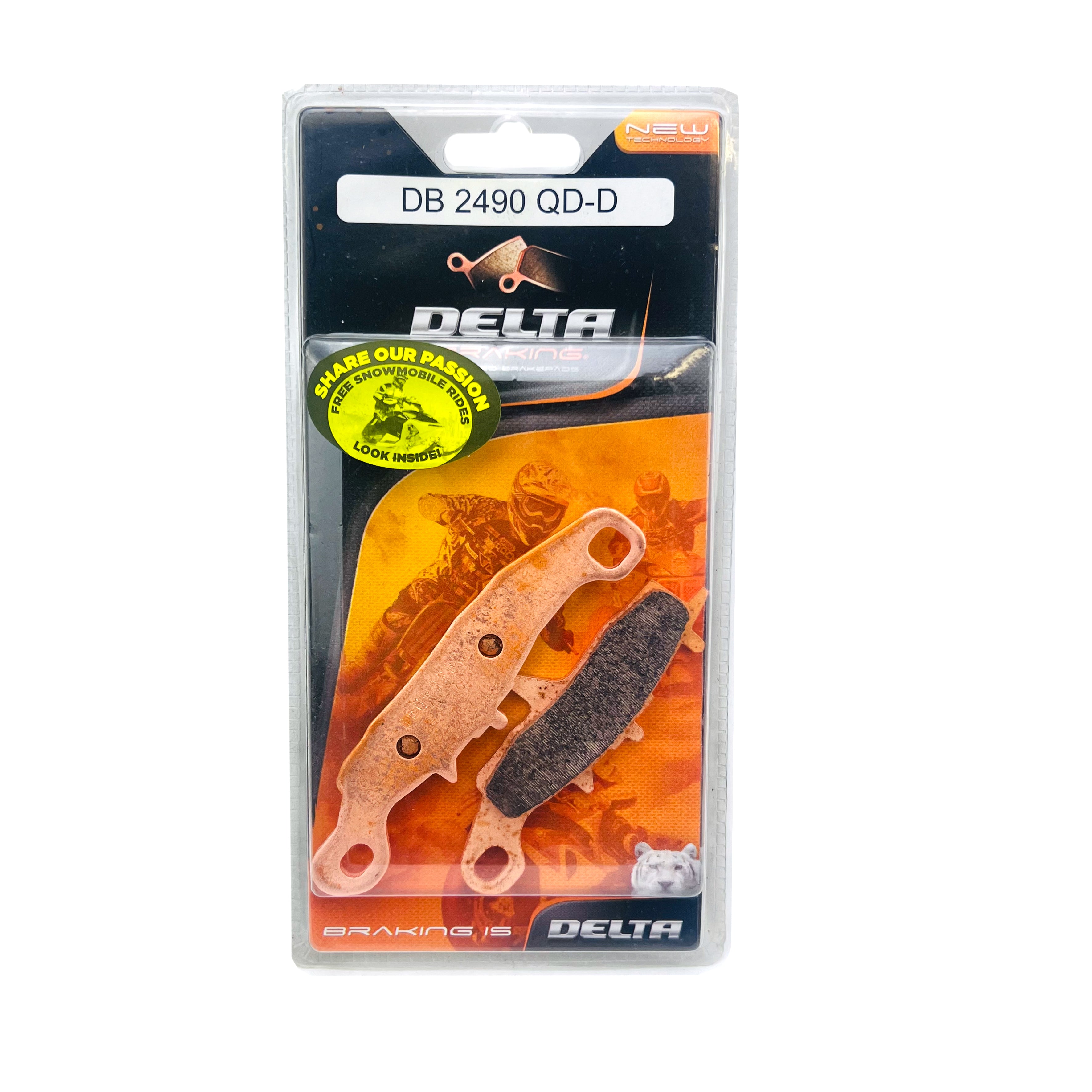 Delta Brake Pads Delta Ord(qdd) Off Road Pads DB2490 (FA342 VD441)