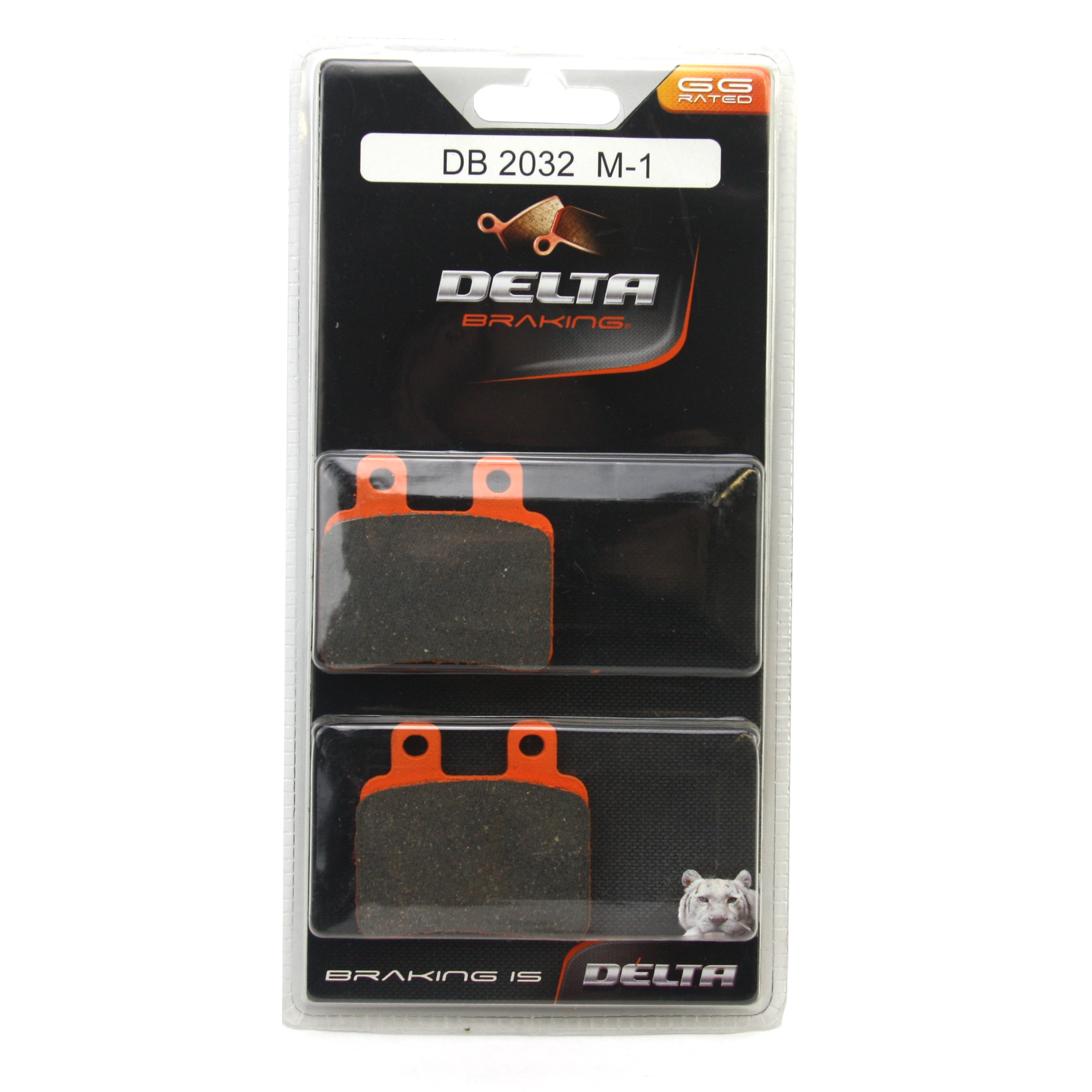 Delta Brake Pads Delta M1 Organic Pads DB2032 (FA350 VD999)