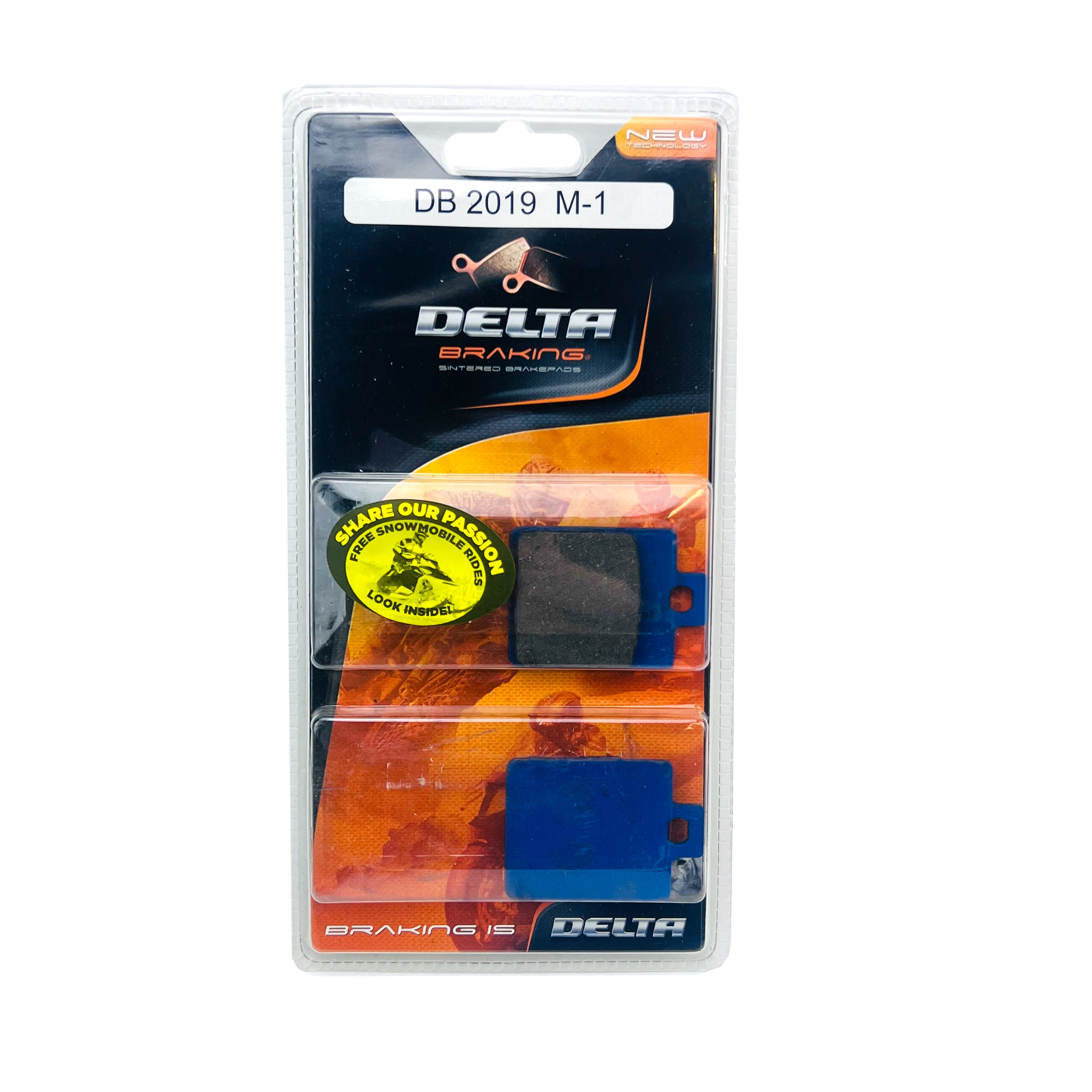 Delta Brake Pads Delta M1 Organic Pads DB2019 (FA360 VD968)