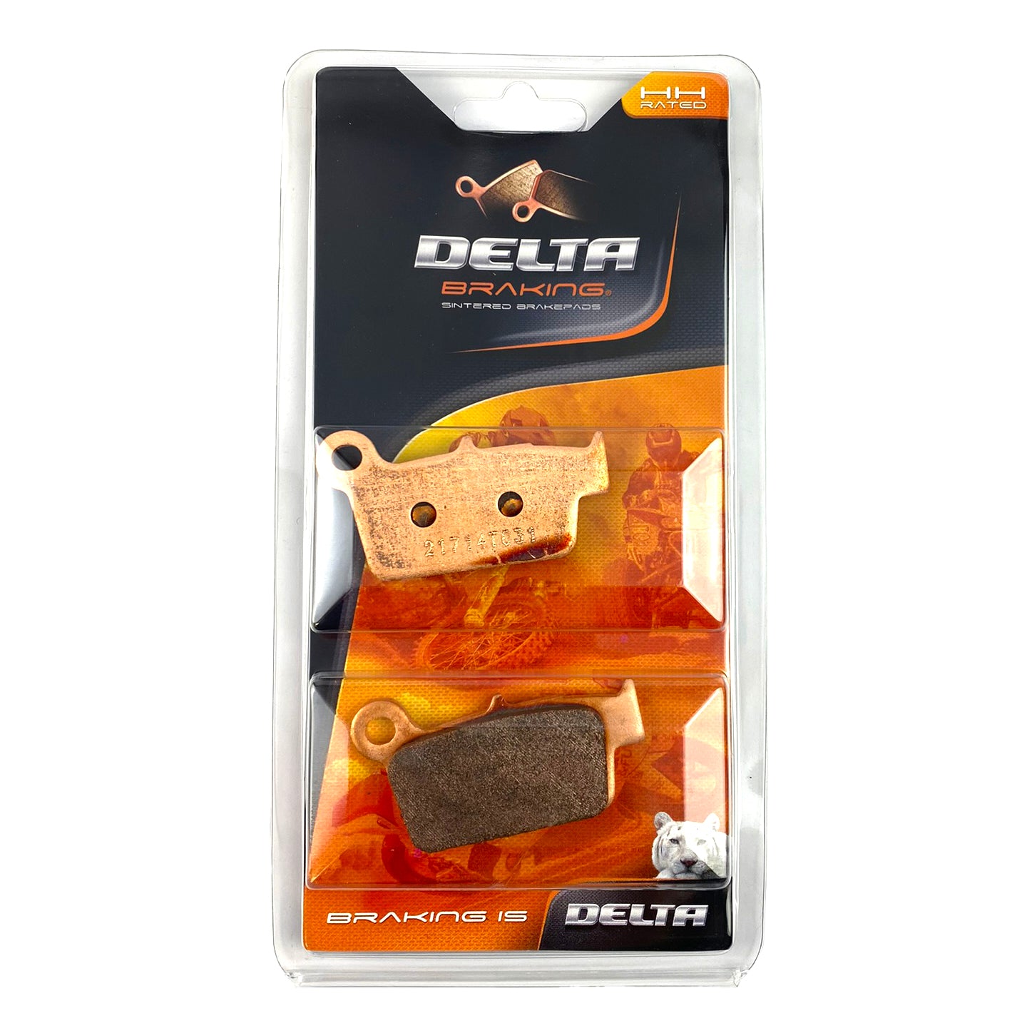 Delta Brake Pads Sintered Metal Hs, MX-n High Friction, Db2310 Bp031t05b