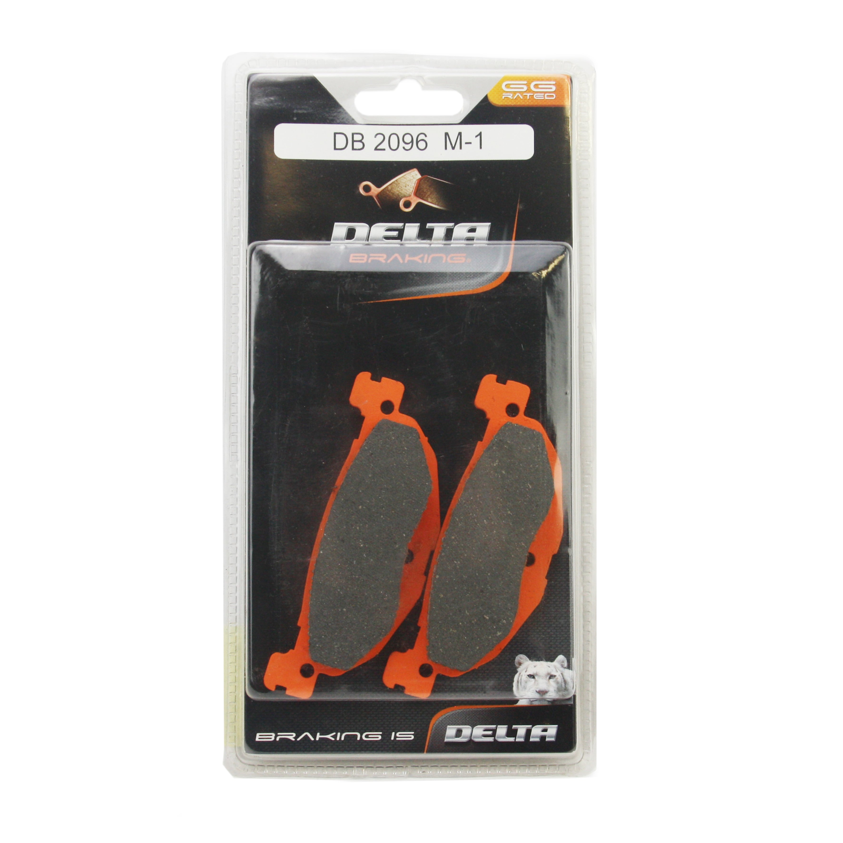 Delta Brake Pads Delta M1 Organic Pads DB2096 (FA408 VD275)