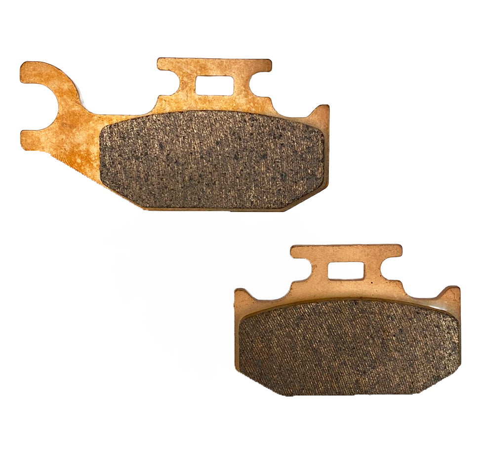 FIR BRAKE PADS SINTERED METAL HS, MX-N HIGH FRICTION, MADE BY DELTA DB2162.OR-N
