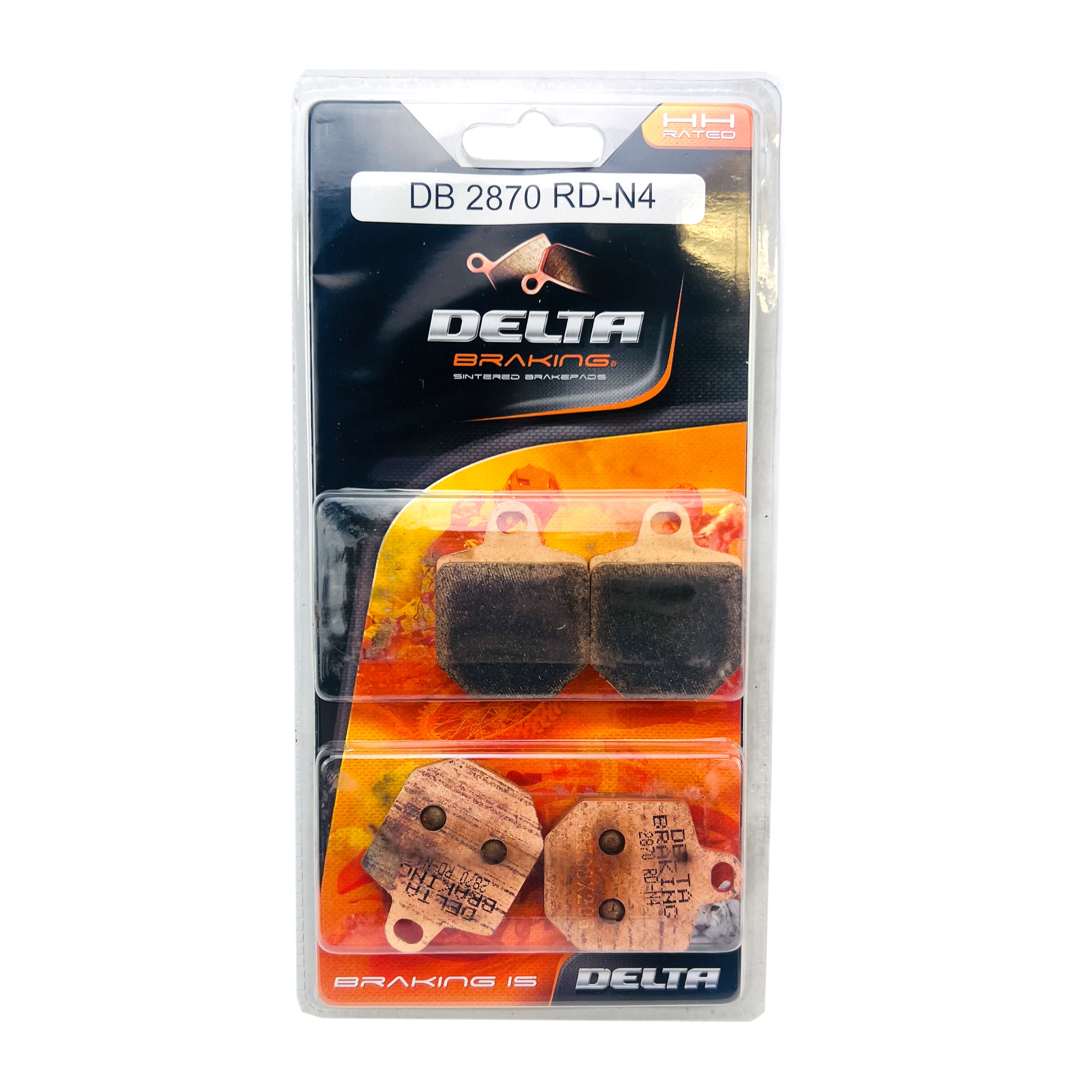 Delta Brake Pads Delta RDN4 Sintered Metal DB2870 4PCS. (FA433)