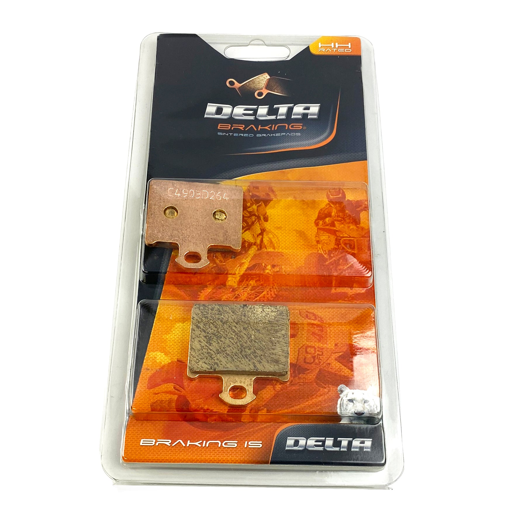 Delta Brake Pads Sintered Metal Hd, MX-d Extreme, Db2198-d Delta Bp264dddb