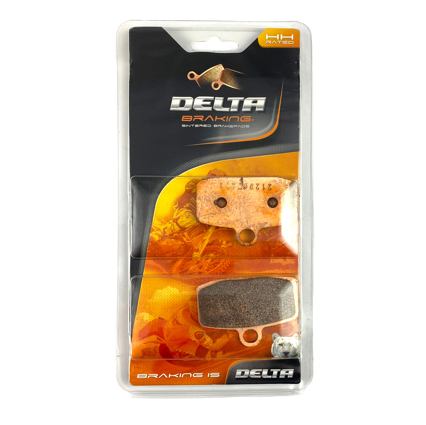 Delta Brake Pads Sintered Metal Hs, MX-n High Friction, 39-612.h.oro Bp271t05b, Db2206.or-n