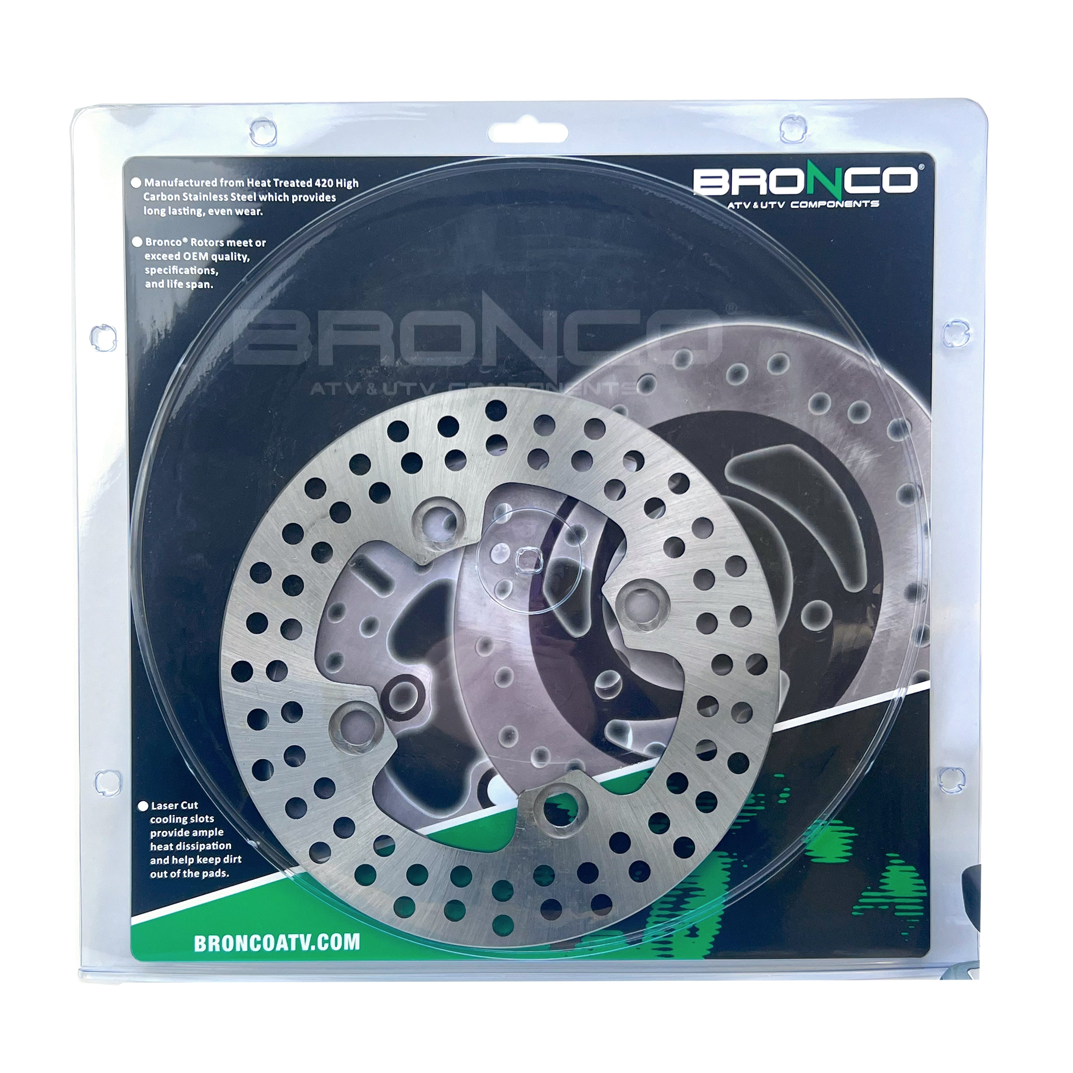 Bronco Disc Brake F/r Kaw UTV Mule, Bronco at-05967 41080-0608