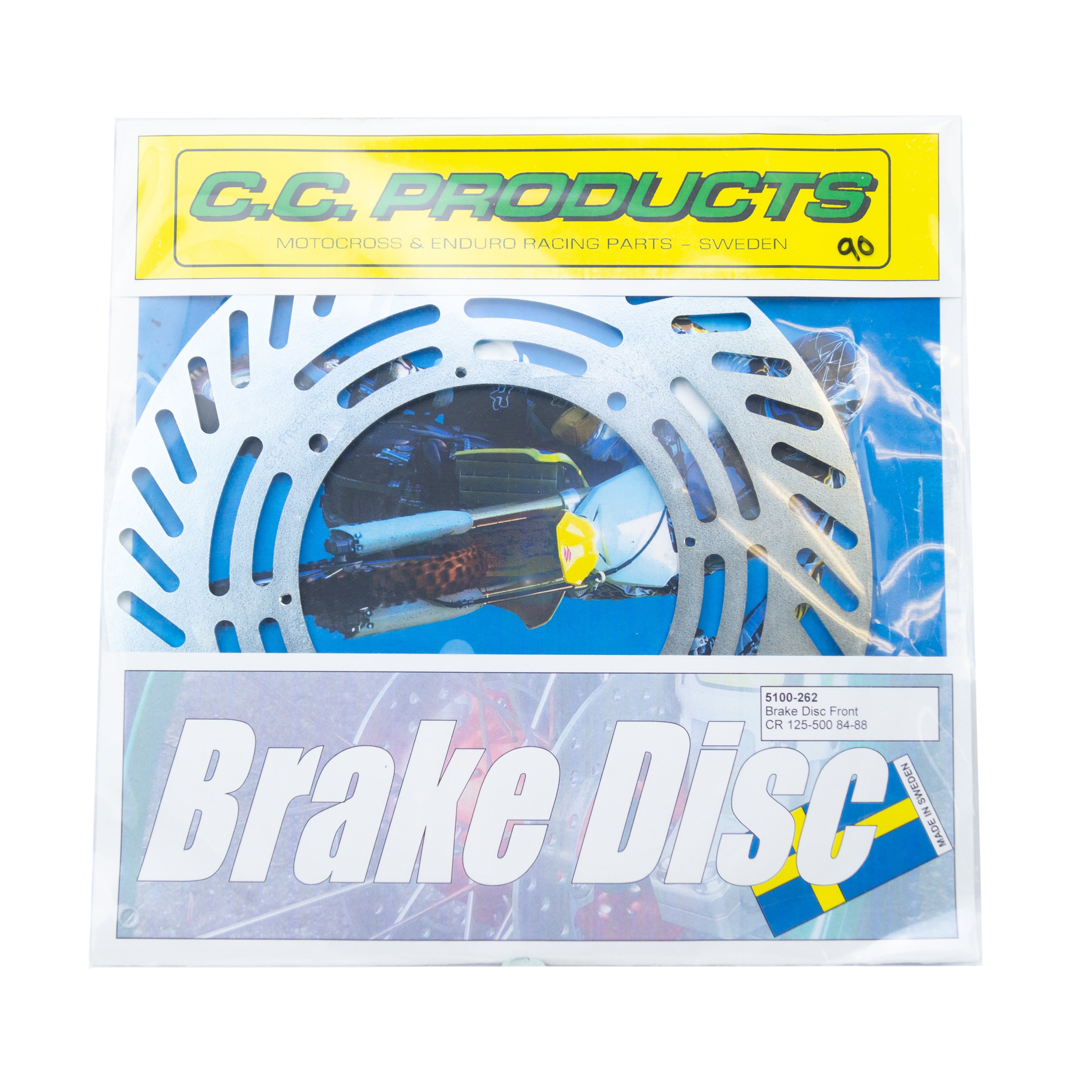 CC Products Disc Brake Front CR 125/250/500 84-88, Cc Products Front 240mm, 5100-262