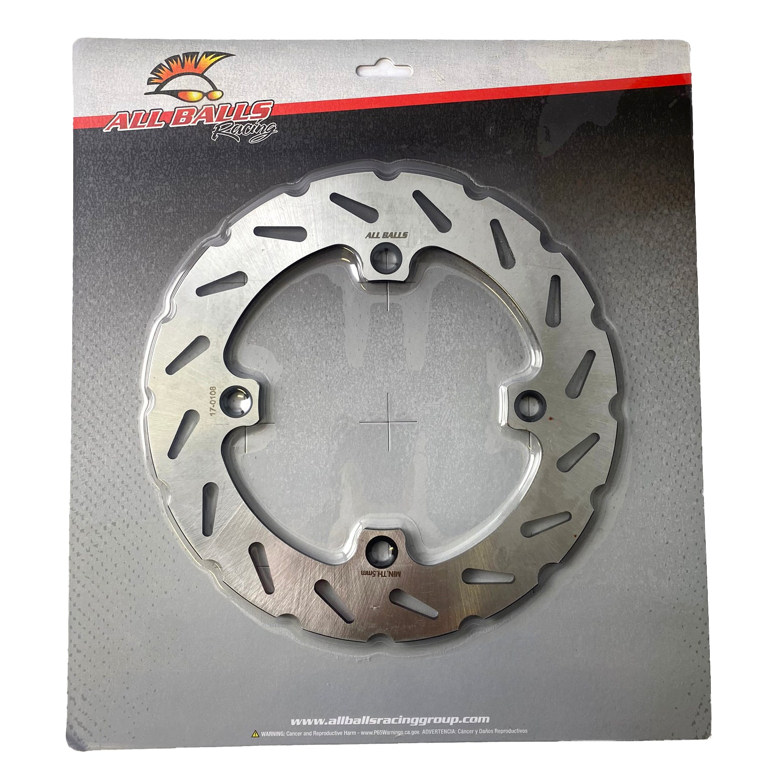 All Balls Racing Disc Brake Rear Yamaha Yxz1000 Rmax, Allballs 18-0108 B5h-f582v-00-00