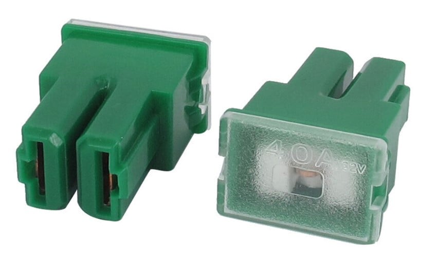 FIR Pack of 2 Cartridge Fuses 40 Amp ATV UTV Female Pal 293 Series