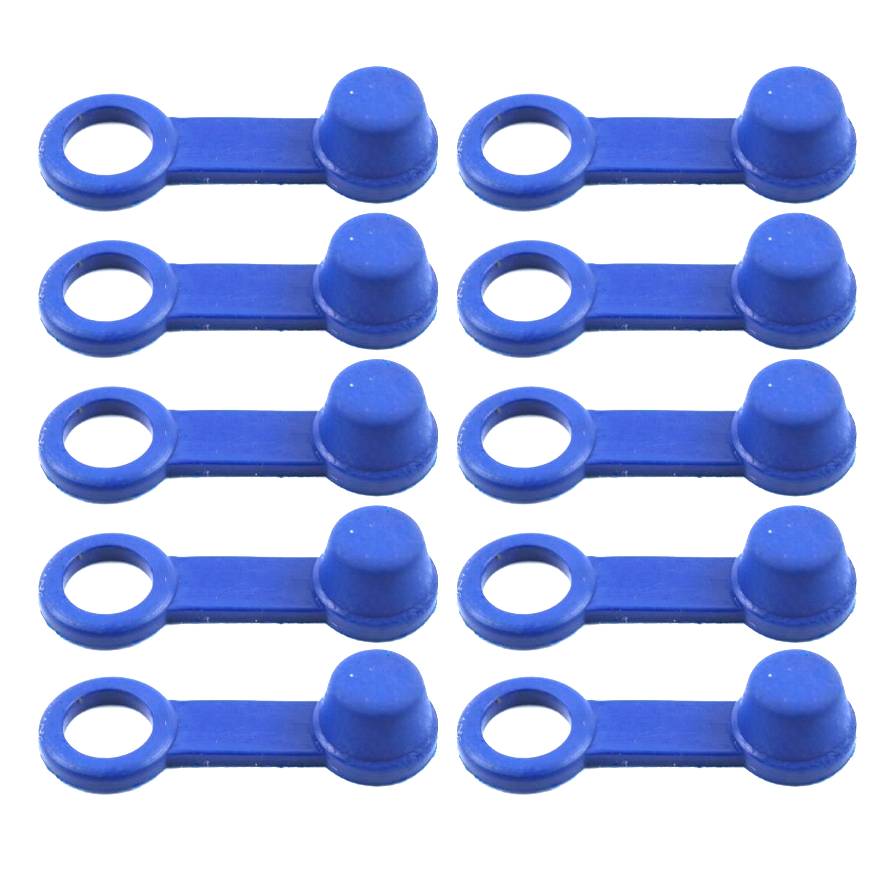 FIR Trade Pack 10 Rubber Caps Blue, Trade £0.40 Ea. Bleed Nipple Cover Cap