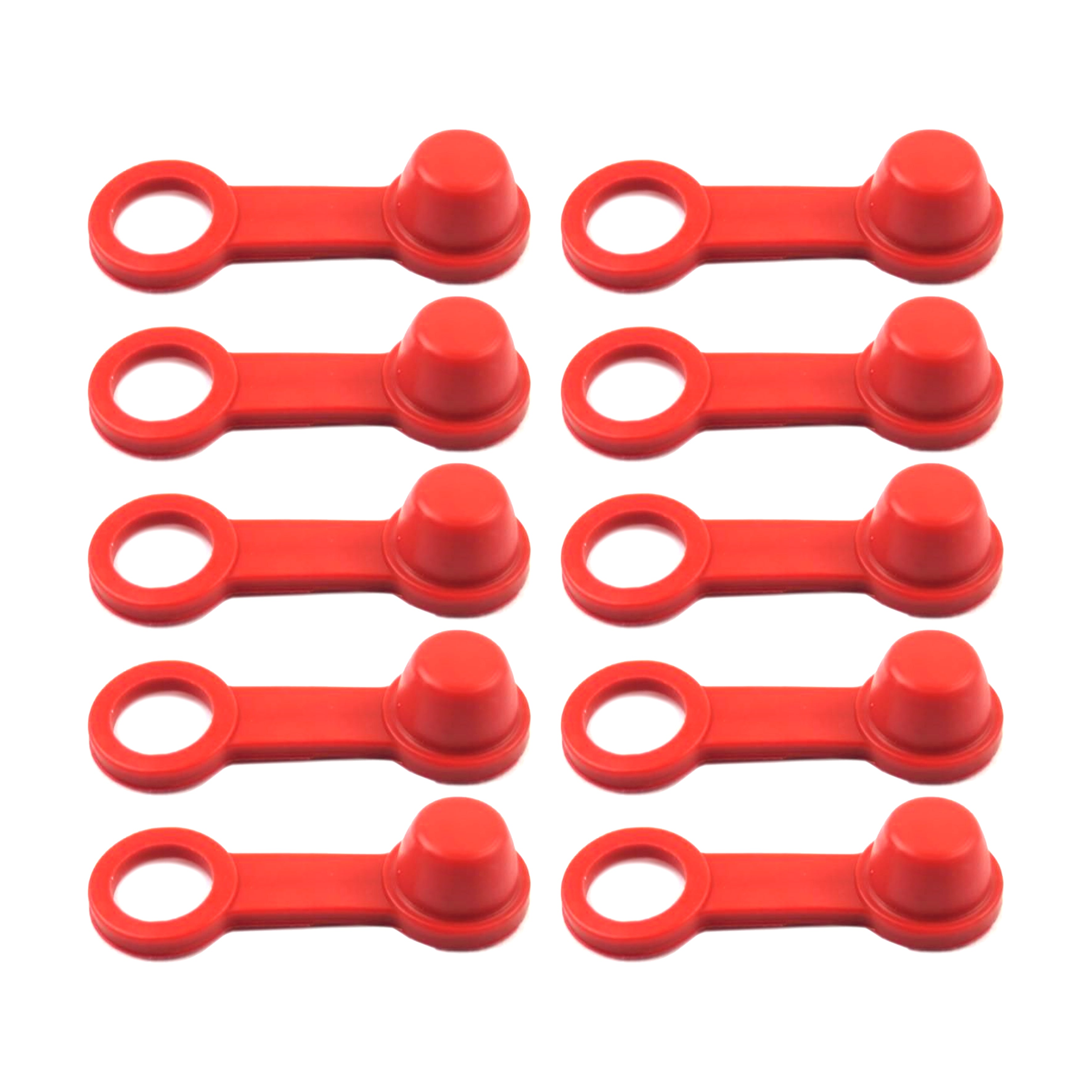 FIR Trade Pack 10 Rubber Caps Red, Trade £0.40 Ea. Bleed Nipple Cover Cap