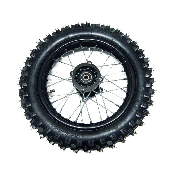 FIR Rear Wheel 12 Pit Bike 12mm Axle, 12-80/100, Ttr KLX CRF Xr Sdg