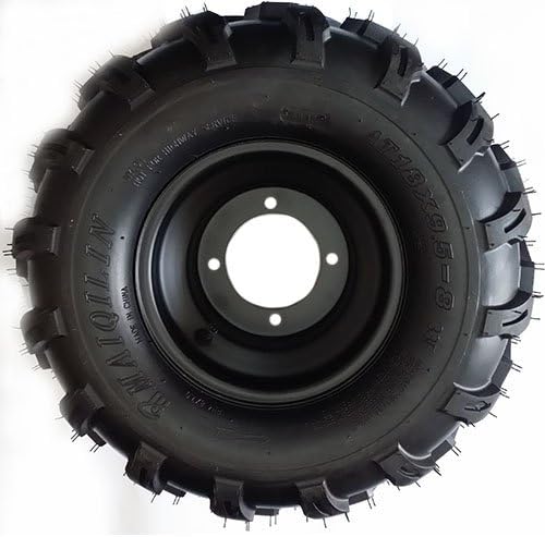 Dirt Racing Front Wheel Kit 4/110 18x9.5-8 Go Kart Buggy ATV Universal to Fit 42-2184