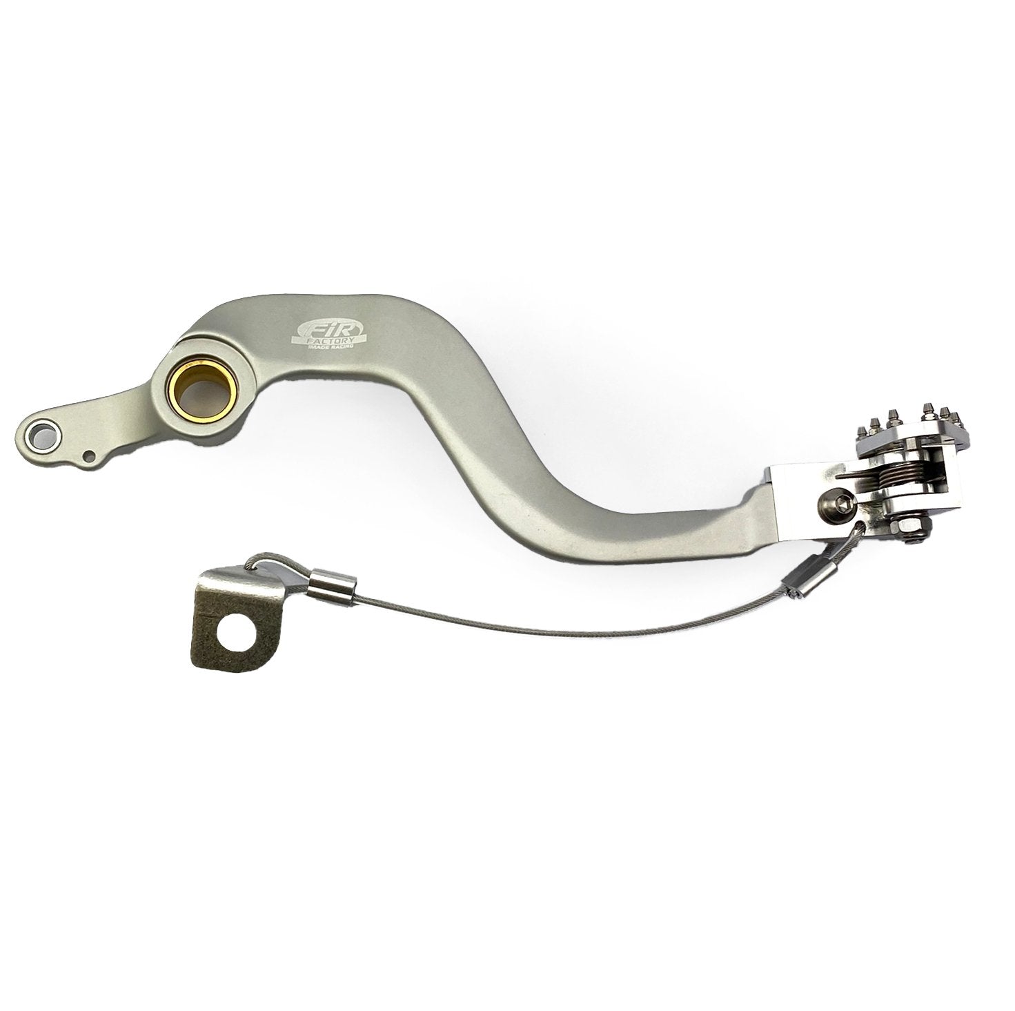 FIR Brake Pedal CR 125 R Honda Silver, Fir Asb-127f, Fir Brand
