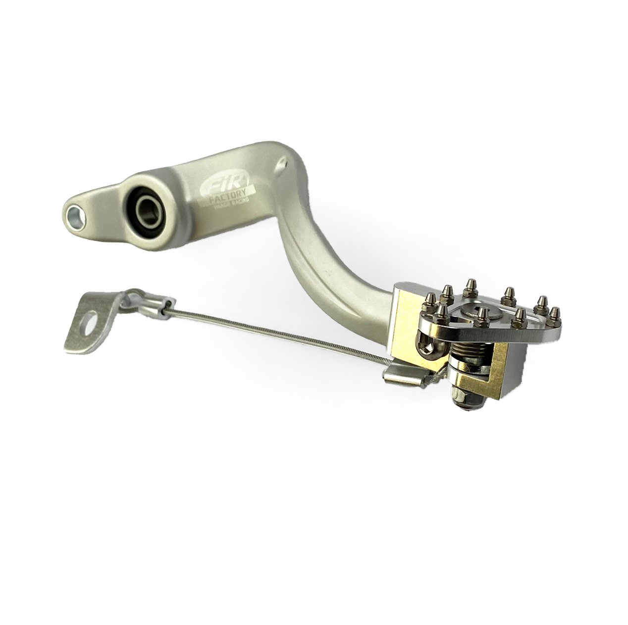 FIR Brake Pedal Beta 2020 2t/4t Bk/rd, Fir Asb-086f Silver