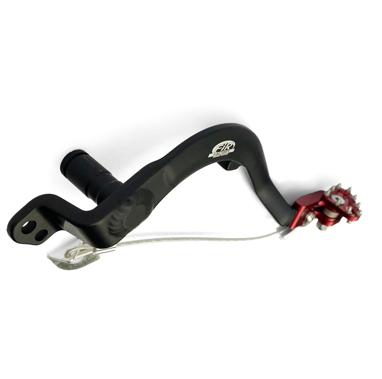 FIR Brake Pedal 21-22 CRF 300l, Fir, Asb-092f, Black, Red Folding Tip