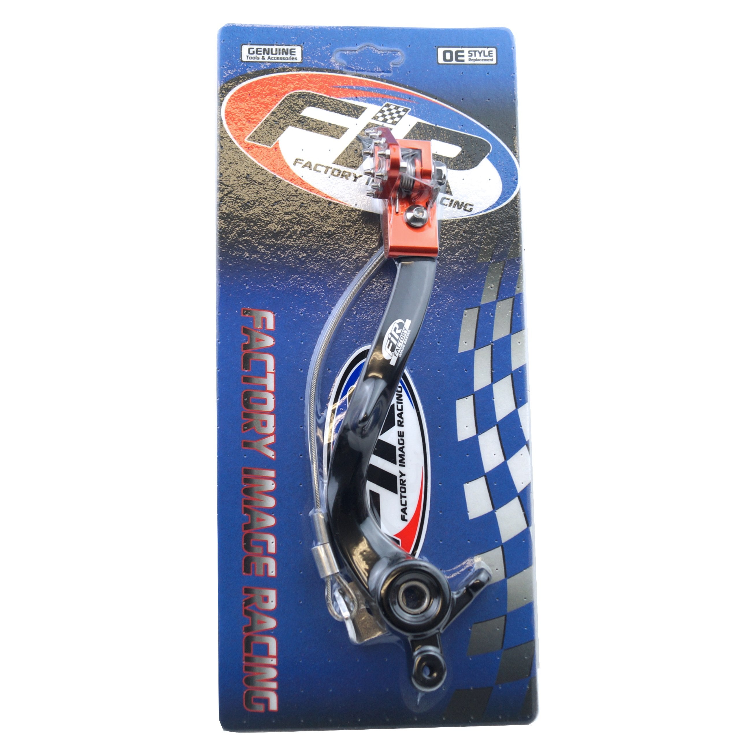 FIR Brake Pedal 2023 KTM Husqvarna, Fir, Asb-098f Black, Orange Folding Tip, a46013050044