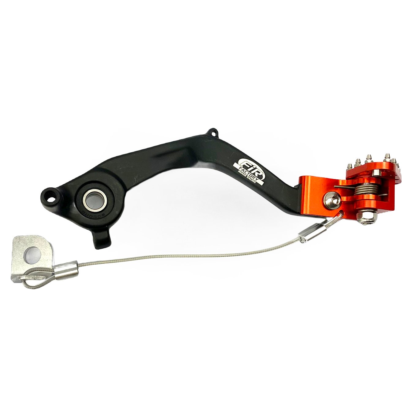 FIR Brake Pedal KTM 65 SX TC MC, Fir, Black, Orange Tip a40513050044