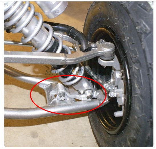 Dirt Racing Lowering Kit Front Yamaha Blaster YFS200 Raptor 350 Warrior