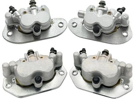 Dirt Racing Front & Rear Brake Caliper Yamaha Viking 700 Wolverine X2 X4 700 850 2014-2022 1XD-2580T-00-00 1XD-2580W-00-00