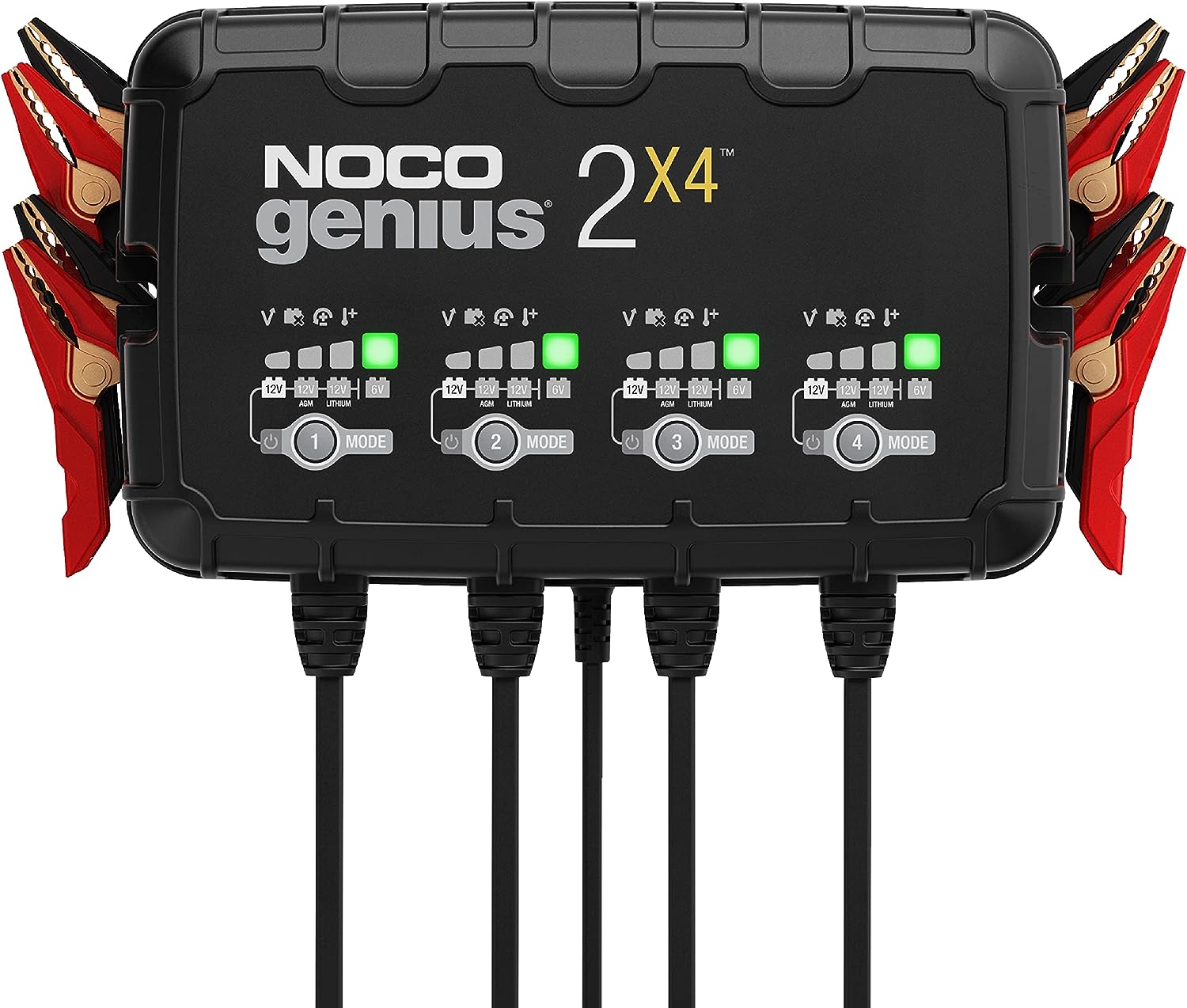 NOCO GENIUS 8A 4-Bank smart battery charger and maintainer