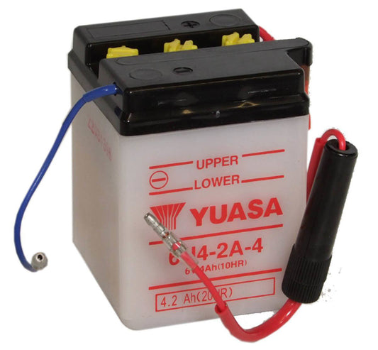 Yuasa 6N4-2A-4 (DC) 6V Dry Charged Conventional Battery