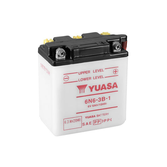 Yuasa 6N6-3B-1 (CP) 6V Combi-Pack Conventional Battery