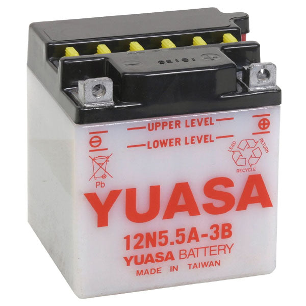 Yuasa 12N5.5A-3B (CP) 12V Combi-Pack Conventional Battery