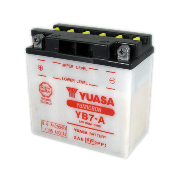 Yuasa YB7-A (CP) 12V Combi-Pack YuMicron Battery