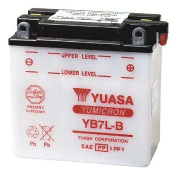 Yuasa YB7L-B (CP) 12V Combi-Pack YuMicron Battery