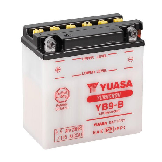 Yuasa YB9-B (CP) 12V Combi-Pack YuMicron Battery