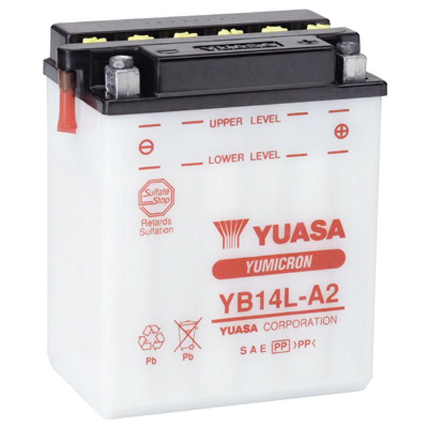 Yuasa YB14L-A2 (CP) 12V Combi-Pack YuMicron Battery