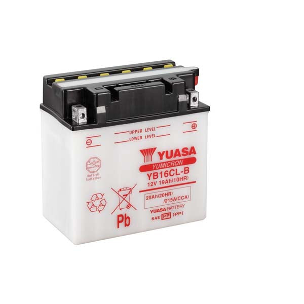 Yuasa YB16CL-B (CP) 12V Combi-Pack YuMicron Battery