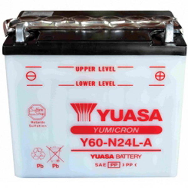 Yuasa Y60-N24L-A (CP) 12V Combi-Pack YuMicron Battery