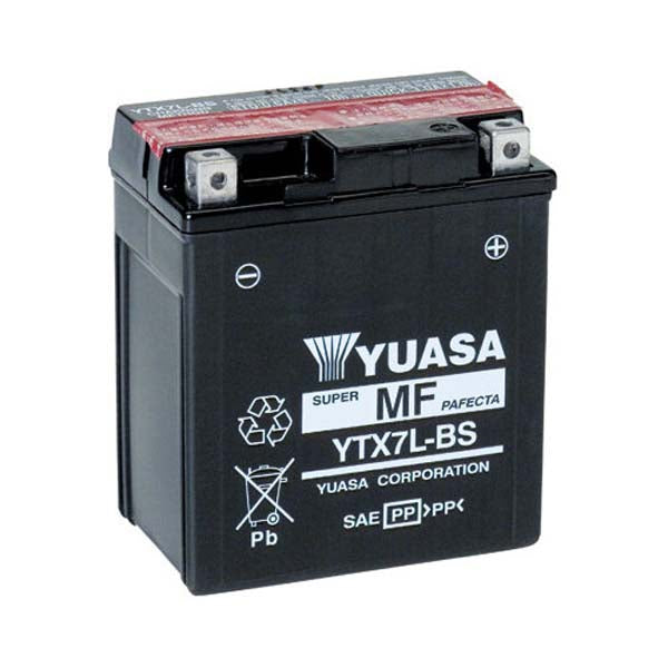 Yuasa YTX7L-BS (CP) 12V Combi-Pack MF VRLA Battery