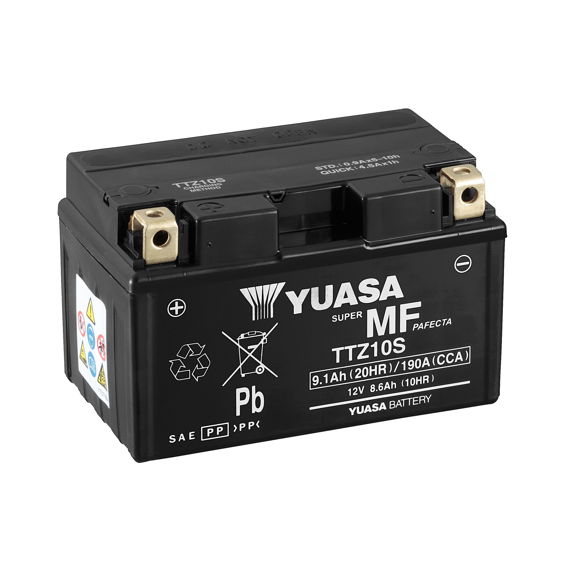 Yuasa TTZ10S (CP) 12V Combi-Pack MF VRLA Battery