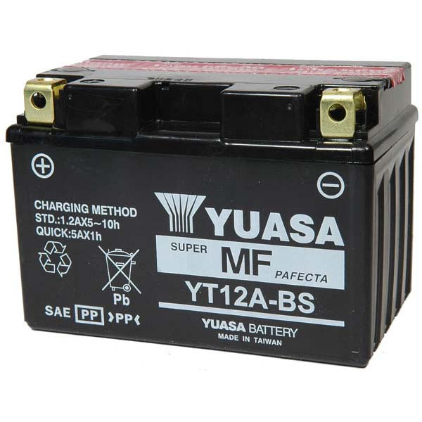 Yuasa YT12A-BS (CP) 12V Combi-Pack MF VRLA Battery