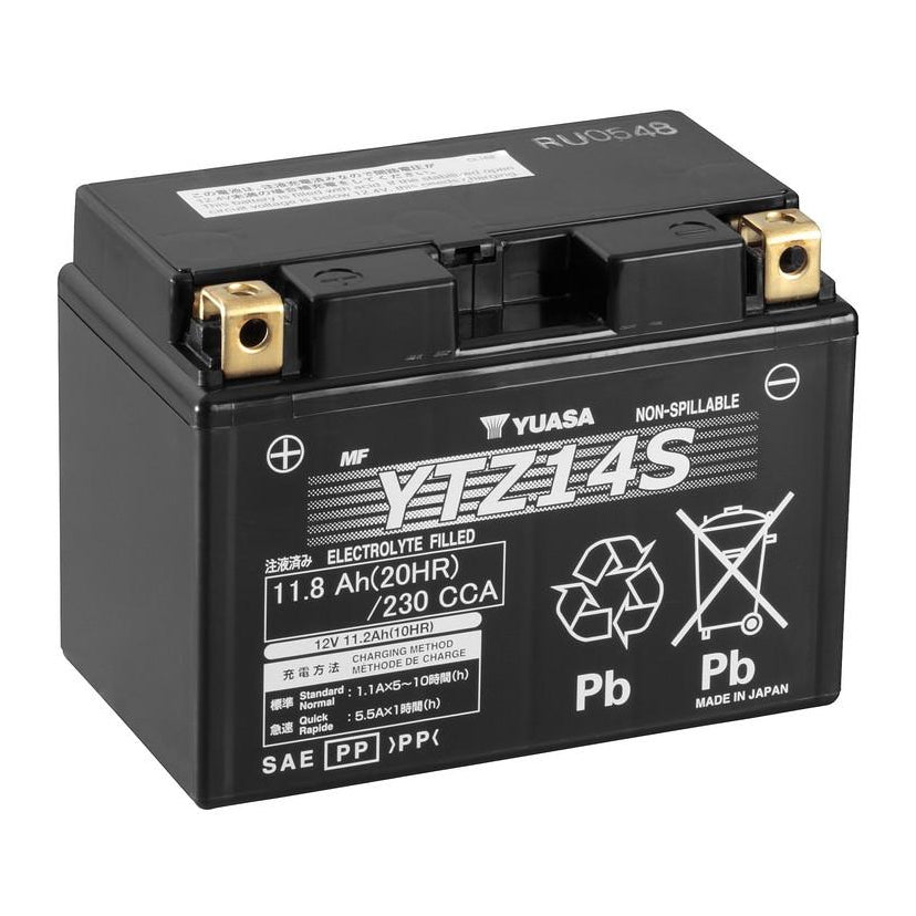 Yuasa TTZ14S (CP) 12V Combi-Pack MF VRLA Battery