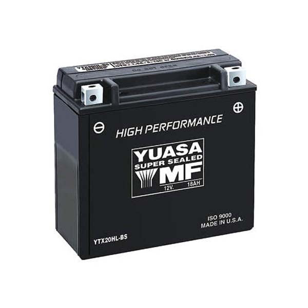 Yuasa YTX20HL-BS (CP) 12V Combi-Pack High Performance MF VRLA Battery