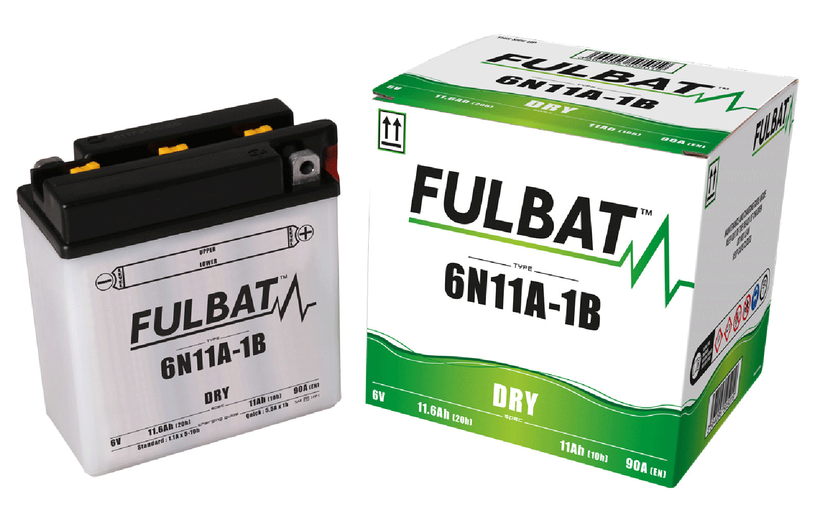 Fulbat 6N11A-1B (CP) Combi-Pack Battery