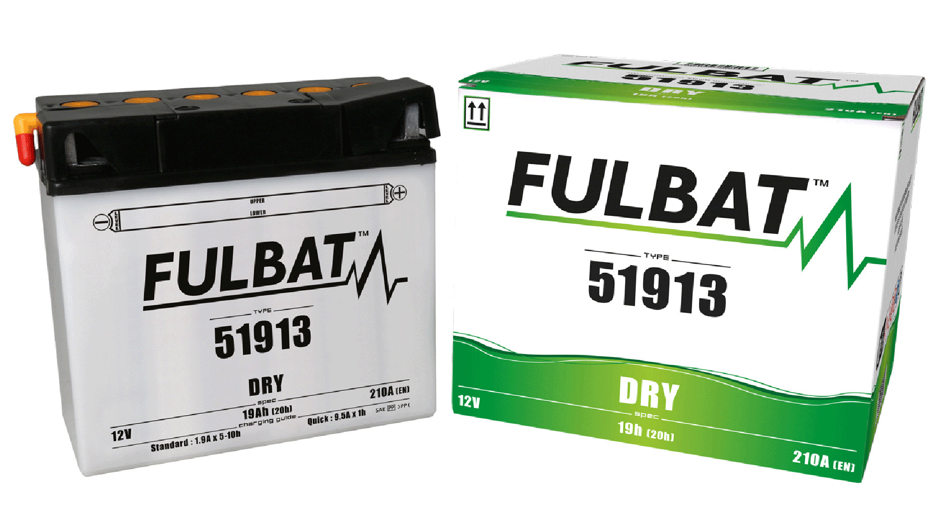Fulbat 51913 (CP) Combi-Pack Battery