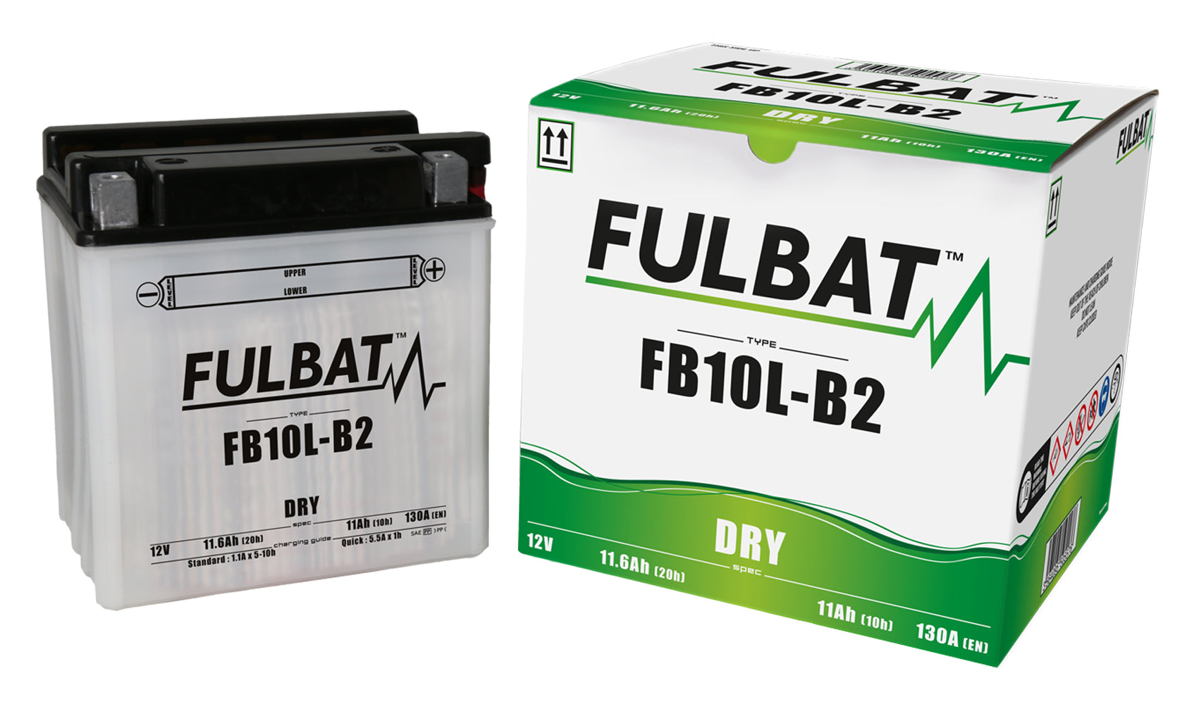 Fulbat FB10L-B2 (CP) Combi-Pack Battery
